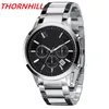 All Dials Working Full Functional Watches 100% JAPAN MOVEMENT Quartz Chronograph mens Watch Stainless Steel Bracelet Male Wristwat2884