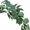 Eucalyptus Garland Artificial Plants For Decoration Wedding Decoration Simulation Vine Home Decor Hanging Plant Fake Leave