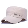 Caps Snapback Spring Autumn Cotton Hats Military para manchas de moda de tamanho ajustável masculino Sports Casquette de Casquette Wide Brim
