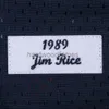 Custom Jim Rice # 14 Mitchell Ness 1989 Mesh Jersey Stitched Men Women Youth Kid Baseball Jersey XS-6XL