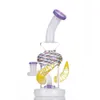 Hookahs Dab Rigs Heady Glass Bong Water Pipe 8.3 Inch 14.4mm Joint with Quartz Banger