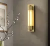 Modern Golden Wall Lamp Bedroom LED Lampor för trappor Inomhus Vardagsrum Aisle Hem Dekorationsårets gåva