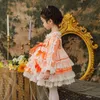 Vestito da bambino spagnolo Royal Girls Lolita Princess Ball Gown Bambini Compleanno Battesimo Festa Dreeses Bambini Spagna Boutique Abbigliamento 210615