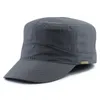 Chapeau plat en maille surdimensionné pour adultes, chapeau d'été en Polyester fin pour hommes et femmes, casquette militaire de grande taille 55-60cm 60-66cm