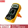 Multimetri Mini multimetro ad alta precisione DC V600V AC C10A R2M Ohm MCH-9883