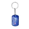 2024 Trump Print Key Ring Campaign Flag Pendant Rostfritt stål Keychain Jag är tillbaka Nyckelring U.S. Presidential Campaign