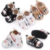 New Children's Shoes Spring and Autumn Models 0-1 Year Old Baby Toddler Shoes Fashion Lattice Soft Sole Comfortable Baby Shoes