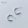 Arrival 925 Sterling Silver Geometric Design Small Stud Earrings for Women Fashion Fine Jewelry 210707