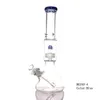 pipa de agua vaso de vidrio bong tuberías de agua capturas de hielo jaula de pájaros perc material grueso plataforma de dab de aceite para fumar bongs de 14 "con junta de 14 mm