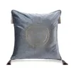 Luxury pillow case designer Cushion cover high quality velvet Fabric crystal Avatar pendant tassel pattern 9 colors available 50*50cm for home decoration new arrive