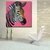 Abstract Graffiti Zebra Poster Wall Art Canvas Pittura Colorful Animal Pictures HD Stampa per soggiorno Decorazione per la casa senza cornice