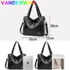 Quality Women's Leather Top Handle Bags Female Shoulder Sac Tote Shopper Bag Bolsa Feminina Luxury Designer Handbags for Woman 27K