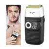 Profissional Barbear Hair Clipper Homens Recarregável Elétrica Brasa Barbeador Barba Nariz Body Trimmer Razor Cutter Machine 220216