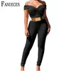 Solid Sexy Jumpsuits voor Dames Backless Business Party Playsuit Jumpsuit met riem Combinaon Femme 210520