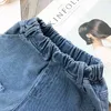 Mode Garçons Filles Jeans Printemps Enfants Déchiré Casual Enfants Denim Pantalon Toddler Vêtements 210515