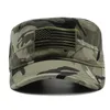 Мужчины женские модные шляпа военная камуфляж маска американский флаг капля Горрас Милитары Boina Sailor Bone Gorro Wide Brim278s