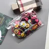 20 pacotes de alta qualidade elástica bandas de nylon para meninas faixa de borracha colorida crianças acessórios de cabelo de cabelo
