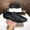 Top quality Dress Shoes fashion Men Black Genuine Leather Pointed Toe Mens Business 77