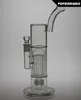 Cachimbos de água de coluna grande de 35 m de altura Bong de vidro 8 pilares Plataforma de petróleo Tubo de água Matrix Perc bocal da junta lateral tamanho 18,8 mm