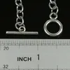10 adet/çok paslanmaz çelik zincir bileklik fit sarkılar takılar kolye 17-21cm diy aksesuarları
