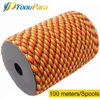 Outdoor Gadgets 100m Spools Paracord 550 Rope 7 Strand Camping Survival Emergency Utrustning