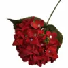 Faux européen unique 18 cm tête hortensia fleur branche simulation peinture à l'huile hortensia tige pour mariage maison décorative fleurs artificielles 20 couleurs