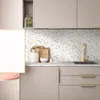 Adesivos de parede Estilo nórdico Terrazzo papel de parede para casa de banho Quarto decoração auto adesivo adesivo à prova d 'água decalque decor