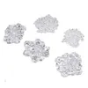 Clear Fake Crushed Ice Rocks Decor Kunstmatige Acryl Diamanten voor Vaas Vulstoffen Verjaardag Bruiloft Tafel Middelpunt Decoraties ongeveer 10000 stks/kilo