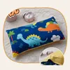 Rectangle Kids Pillow Lovely Children Head Cushion Student Nap Pad Anti Roll Shaping Pillow For Baby Infant Sleeping Support 211025