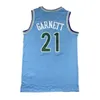 2023/24 #5 Anthony Edwards 32 Karl-Anthony Towns City Basketball Jerseys Mens 21 Kevin Garnett Cream Retro Shirt