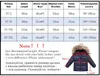 2021 Nowy Orgemom Oficjalny Sklep Dzieci Zimowe Odzież Duck Down Boys Girls Kurtki Baby Boy Coats Winter Winter Snow Storsze H0909