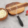 Heavy Duty Stainless Steel Potato Masher Creative Home Kitchen Vegetable Tools Supplies Potato Ricers Supplies JJA9220