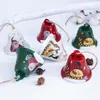 6 Styles Christmas Bells Christmas Decoration Creative Dolls Snowman Bell Pendants Xmas Tree Ornament JJB11097