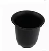 Pots en plastique poli mat de 5 tailles pour plantes boutures semis jardinière succulente respirante durable finition parfaite durable