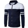 Vestes pour hommes 2021 mode hommes vêtements veste automne Baseball Design Slim Fit collège varsité couture manteau