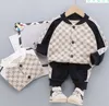 Baby Boy Clothes Sets Autumn Casual Girl Clothing Suits Child Suit Sweatshirts + Sportbroek Spring Kids Suits, voor 9m-5T