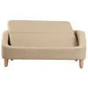 US STOCK 37 Grey Sofa Canapé pour animaux de compagnie Chat Dog Rectangle avec coussin mobile avec pied de style bois Accueil Decora03 A28