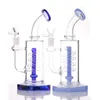9 inches height Hookahs Smoking Glass Bongs U-tabe Oil Rigs with 14mm Bowl mini water bong