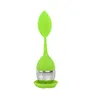 Outils de cuisine Infuseur à thé en silicone Passoire en acier inoxydable Sweet Leaf Spice Filter Gifts