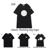 Classic Flocking Label رجالي تي شيرت مطرز بتسمية تي شيرت فرنسا ماركة فاخرة قمصان مقاس S - XXL