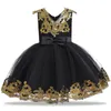 Girl's Dresses 2021 Kids Christmas For Girls Dress Princess Costume Party Children Wedding Vestido 4 6 7 8 9 10 Year