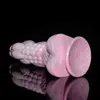 NXY anal Toys Nuun Alien Big Cock Dildo Real Lesbian Plug Fetish Flirting Happy Prostate Massage With Knots and Buls Sex Toy Store 1206