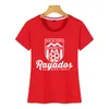 Kvinnors T-shirt Toppar T-shirt Kvinnor Rayados de Monterrey Mexiko Retro 86 Futbol Sexig Harajuku Kort Kvinna