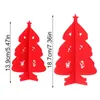 Decorazioni natalizie in feltro albero desktop ornamenti set bambini regalo di Natale fai da te panno tridimensionale art decorazione della casa