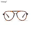 Sonnenbrille Vintage Retro transparente einfache Brillen Rahmen Frauen übergroß