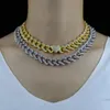 سلسلة الارتباط 2022 الموضة الهيب هوب المثلجة بلينغ على شكل قلب Zirconia CZ CZ Miami Cuban Women Swelet Jewelry المجوهرات