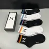 Baroque Letter Designer Men Socks Fashion Brand Soft Cotton Man Hosiery 7 Style Personality Charm Couple Sock1012072