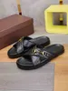 Cowhide Brand Luxury Saddle Men's Sandals Tisters Famous Designer Letter G Shoes Beach Shoes 38-465288320