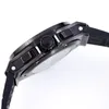 الرجال ميكانيكية الساعات الفولاذ المقاوم للصدأ حركة أوتوماتيكية حزام جلدي الرياضة رجال الساعات ذاتية الرافعة الذاتي WRISTWATCH181H