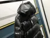 Moda Marca de Luxo Parkas Inverno Down Jacket Feminino Curto Digno Casal Com Capuz Casaco Macho Casaco Preto
